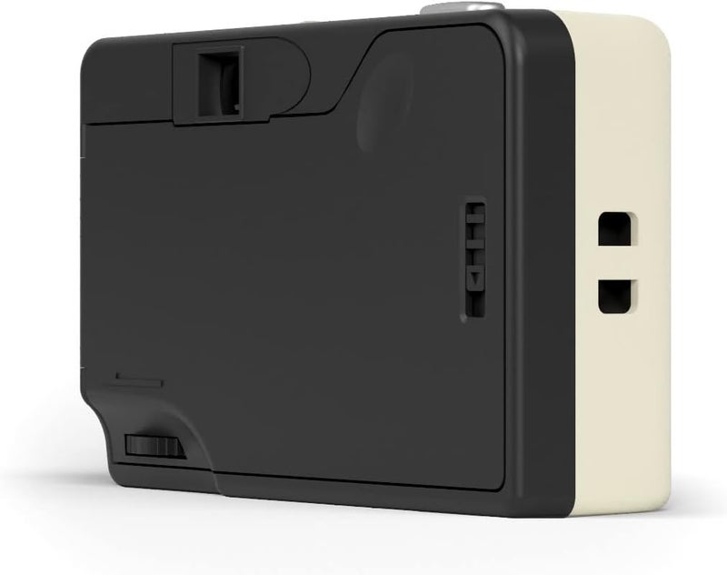 RETO Ultra Wide and Slim 35mm Reusable Daylight Film Camera - 22mm Wide Lens, Focus Free, Light Weight, Easy to Use (Cream) - Image 3